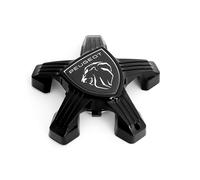 Lega Calotta Centrale Ruota Mozzo Singolo per Peugeot 2008 Nero Tappo 98366785XK