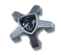 Peugeot 208 Lega Calotta Centrale Ruota Hub Singolo Argento Coperchi 98366785XK