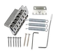 Lega Chitarra Elettrica Parti Chrome Tremolo Bridge System Per Fender Stratocaster Strat Accessorio