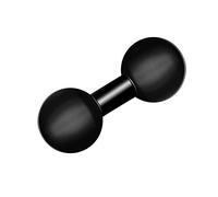Lega di alluminio 1 '' palla a 1 '' adattatore per montaggio a sfera compatibile con supporti RAM, braccio a doppia presa di dimensione B