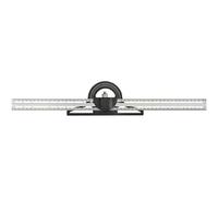 Lega di Alluminio 300 Mm/500 Mm Combinazione Square Protrattore Angolo Strumento di Misura Per La Lavorazione del Legno Strumento Professionale di Sviluppo Ingegneria