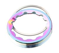 Lega di alluminio 30mm Crank Bolt Kit per ROTOR Road Bike con guarnizione Set (copertura colorata)
