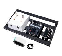 Lega di alluminio | Bacheca per pedali per chitarra 19,09 pollici | Compact Small Effect Pedal non slip board con per un'organizzazione semplice studio di formazione musicale o aspetto