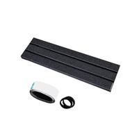 Lega di alluminio | Bacheca per pedali per chitarra 19,09 pollici | Compact Small Effect Pedal non slip board con per un'organizzazione semplice studio di formazione musicale o aspetto