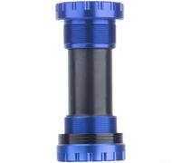 Lega di alluminio BB91 Movimento centrale leggero per alluminio durevole | Design filettato, adatto a gusci da 68-110 mm, compatibile con hollowtech II, rotazione regolare dei cuscinetti