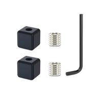 Lega di alluminio Biciclette Linea Interna Tappi Coda Bike Cube Interno Cavo Terminali Bici Shifts & Brake Wire Core Covers Con Chiave Lega di Alluminio Biciclette Linea Interna Tappi Coda