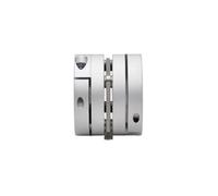 Lega di alluminio D39L34 Giunto a membrana singola Connettore elastico D39mm L34mm Vite a ricircolo di sfere Passo Servomotore Encoder Computer(8x16mm)