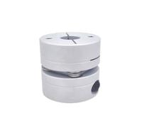 Lega di alluminio D56L45 giunto elastico a membrana singola D56mm L45mm vite a ricircolo di sfere passo servo motore encoder parti FA del computer(15X15)