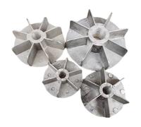 Lega di alluminio della girante raffreddamento del motore elettrico rotore ventilatore caldaia for la pala ruota vento ad alta temperatura(200mmx35mmx75mm)