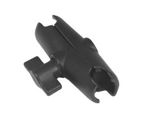 Lega di alluminio Doppio Braccio di Presa per 25mm/1 Pollice Testa di Sfera Supporto Morsetto per RAM Bicicletta Moto Camera Estensione Braccio