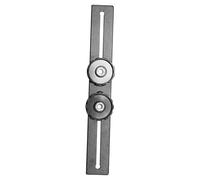 Lega di alluminio Doppio Lampeggia Treppiede Staffa 7.87Inch Estensione Per Fotocamera DSLR E Lampeggia Luce Alta Stabilità Design