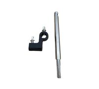 Lega di alluminio Drum Pedal Heel Plate Linkage Rod Staffa di Fissaggio Adatto Per Smooth Responsive Doppio Basso Drumming Lega di Alluminio Drum Pedal Linkage