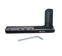 Lega di alluminio Hand Grip GB-XT4 Piastra a sgancio rapido Staffa L con 1/4 fori per viti Tipo Arca-Swiss per fotocamera X-T4
