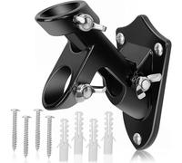 Lega di alluminio Heavy Duty Flag Pole Holder,Esterno Casa Bandiera Pole Bracket, Staffa di montaggio della bandiera del metallo