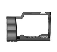 Lega di alluminio in gabbia con fotocamera Andoer generica con supporto per scarpe fredde compatibile con fotocamera DSLR M50/ M50 II