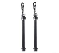 Lega di alluminio Miniatureum per asse passante per bicicletta per RockShox Maxle, 15 mm, sgancio rapido, forcella anteriore 100/110 mm, compatibile con Boost 100/110 mm, per asta nera lavorata a CNC