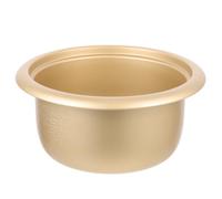 Lega di Alluminio Pentola Interna per Cuoci-riso Antiaderente 3l | Rivestimento Interno a Nido D'ape, Colore Oro, per Cucina Domestica e Hotel, Adatta a Zuppa o Torta