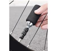 Lega di alluminio per adattatore pompa bici per valvola Presta, -per | Estensore per gonfiaggio pneumatici con manicotto in spugna resistente al gelo, per bici da strada e mountain bike