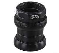 Lega di alluminio per bici sterzo 34 mm cartuccia sigillata doppi cuscinetti per montaggio sterzo bici per montaggio sterzo per forcella lavorata CNC set parti leggere (nero)