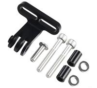 Lega di alluminio Per Sport Camera Mount Stem Holder per manubrio della bicicletta Adatto per installazione verticale con due viti distanziate 31mm o meno