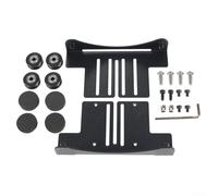 Lega di alluminio per supporto filamento stampante 3D, rack regolabile per montaggio bobina per Ender-3/Ender-5 Series, supporto guida puleggia liscia per PLA/ABS/Nylon/TPU