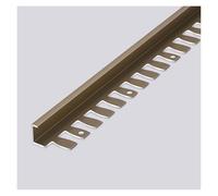 Lega di Alluminio Profilo di Compensazione Protezione Angolare per Bordi Profilo di Transizione, per Progetti di Pavimenti/pareti/piastrelle, Resistenti All'umidità(Wafagin,0.86 * 270cm(3 * 90cm))