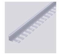 Lega di Alluminio Profilo di Compensazione Protezione Angolare per Bordi Profilo di Transizione, per Progetti di Pavimenti/pareti/piastrelle, Resistenti All'umidità(Argento,1.26 * 270cm(3 * 90cm))