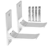 Lega di alluminio RC Car Display Stand Rack Appendiabiti Appeso Rack RC Wheel Wall Mount per 1/18 1/16 1/14 1/12 1/10 1/8 1/5 RC Car (Argento)