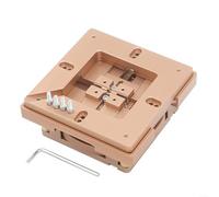 Lega di alluminio Reballing Station, Auto Centering Stencil Holder Jig per 80x80mm & 90x90mm Templates, Solder Rework Fixture Kit