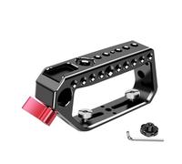 Lega di alluminio Top Handle Grip DSLR Camera Cage Con Doppio Cold Shoe Monti 1/4 /3/8 Foro Per Compatibilità Accessori Gabbia Della Macchina Fotografica In Lega di Alluminio