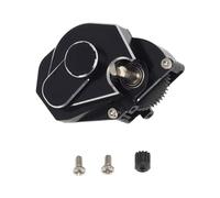 Lega di alluminio Wave Box Gearbox Assembly RC Parti aggiornate per AXIAL SCX24 AXI90081 Deadbolt AXI00004 B17 AXI00001 C10 AXI00002 JLU AXI00006 Ford Bronco AXI00005 RC Car (nero)