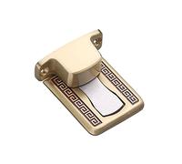 Lega di assorbimento dello zinco della porta della camera da letto Tampone di assorbimento forte Tampone anti-collisione silenzioso Blocco porta Punzone Resistenza invisibile(Brushed Copper)