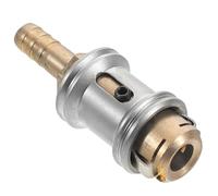 Lega di Rame Adattatore per Gonfiaggio Pneumatici per Compressore Auto | Connessione Rapida e Sicura, Ricambio per Tubo Aria e Stelo Valvola, Officina e Riparazione Auto