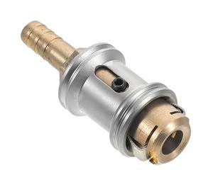 Lega di Rame Adattatore per Gonfiaggio Pneumatici per Compressore Auto | Connessione Rapida e Sicura, Ricambio per Tubo Aria e Stelo Valvola, Officina e Riparazione Auto