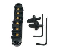 Lega di zinco 6 corde Chitarra Roller Saddle Bridge Tune O-Matic Ponte Con Chiave a brugola Ponte Chitarra Accessori per Chitarra