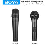 Lega di zinco di alluminio del microfono dinamico cardioide di BOYA BY-BM57/58 per la registrazione Audio in diretta dell'altoparlante vocale dello strumento della banda