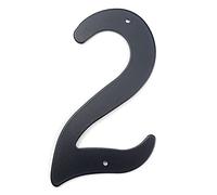 Lega di zinco nera da 10 cm e 4 pollici for casa, giardino, garage(2)