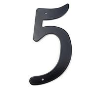 Lega di zinco nera da 10 cm e 4 pollici for casa, giardino, garage(5)