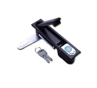 Lega di Zinco Serrature Macchina Utensile Industriale Attrezzature Scatola di Distribuzione di Alimentazione Interruttore Mailbox Serrature E Chiavi Mobili 1 Pezzi (A set-Black-Zinc)