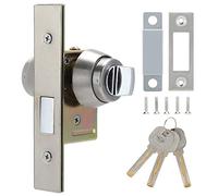 Lega in alluminio Spessa porta anti -furto Porta di sicurezza Ruota Bolt Slip Blocco con chiavi per le residenze delle porte in legno