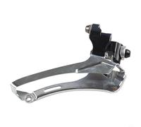 Lega per bicicletta anteriore e - Montaggio diretto compatibile tipo 2x7 per 2x11 velocità in alluminio Road Steel Deragliatore 16t Capacità pulldown con 50-56t costruzione corone