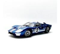 Lega Pressofusa In Scala 1 18 1996 Per Ford GT40 MK2#2 Giocattoli Auto Modello Nostalgia Regali Macchinine Mini Auto