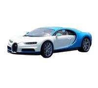 Lega Pressofusa In Scala 1:18 Per GTA Bugatti Chiron Supercar Giocattoli Auto Modello Classici Regali Giocattoli Metal Vehicles non RC(White)