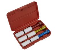 Lega Ruota Lungo Reach Urto Presa Set 3pc 1.3cmSq Drive - Sealey SX031D Nuovo