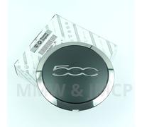 Lega Ruota Orlo Mozzo Centrale Tappo Coprimozzo Per Fiat 500 2007- Vera 51884863