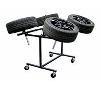 Lega Ruota Pittura Stand - Deluxe Resistente 92417 Power-Tec Nuovo