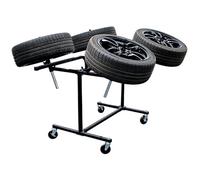Lega Ruota Pittura Stand - Deluxe Resistente - Power-Tec 92417 Nuovo
