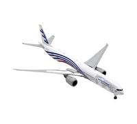 Lega Scala 1:400 Per Boeing House Color B777-300ER Modello Di Aereo In Metallo Pressofuso N5017V Con Supporto