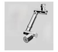 Lega universale 1440 ° Rotazione Rubinetto Aeratore Retracta Braccio robotico Estensione rubinetto girevole Accessorio cucina Estensione rubinetto(Double gear)