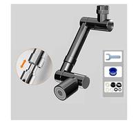 Lega universale 1440 ° Rotazione Rubinetto Aeratore Retracta Braccio robotico Estensione rubinetto girevole Accessorio cucina Estensione rubinetto(Single gear-01)